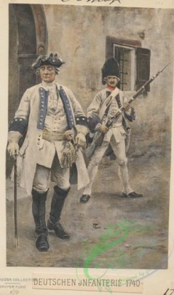military_fashion-03333 - 105334-Austria, 1700-1750-Deutschen Infanterie 1740