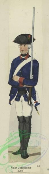 military_fashion-03354 - 105360-Austria, 1760-1770-Stabs Infanterist. 1763