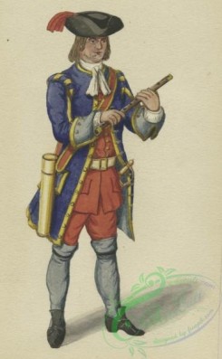 military_fashion-03485 - 105541-Austria, 1700-1750-Pfeifer v. Rgt. Deutschmeister