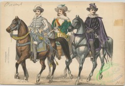 military_fashion-03498 - 105573-Austria, 1618-1708-Three mounted officers. 1625