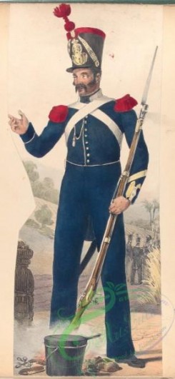 military_fashion-04199 - 104523-Spain, 1813-1814-Infanteria