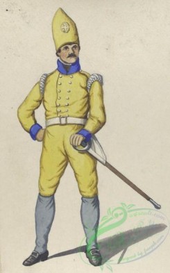 military_fashion-04251 - 104634-Spain, 1807-Caballeria de linea. Uniforme de campana. 1807