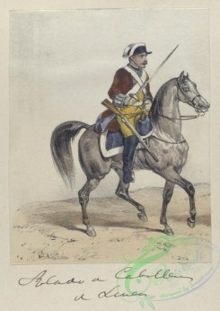military_fashion-04467 - 106268-Spain, 1789-1793-Soldado (ae) de Caballero de linea. (1792ae)