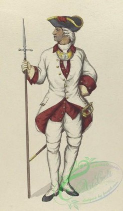 military_fashion-04533 - 106496-Spain, 1750-1760-Teniente de infanteria. 1750