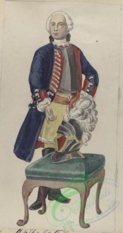 military_fashion-08077 - 103641-Netherlands, 1749-1752-Vereenigde Provincien der Nederlanden. Officier (.) 1749