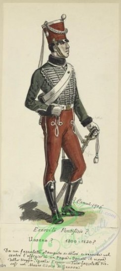 military_fashion-08856 - 206630-Italy, Papal States, 1821-1838