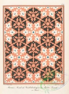 ornaments-00033 - 034-Marmor Mosaik als Wandbekleidung in der Moschee Gismahs zu Kairo