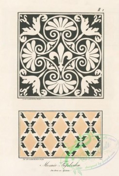 ornaments-00065 - 066-Mosaik-Fussboden im Dom zu Spoleto
