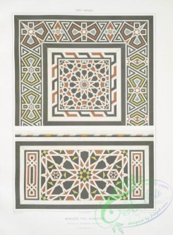 ornaments-00135 - 066-Mosquee d'El-Bordeyny-details de mosaiques murales (XVIIe, siecle)