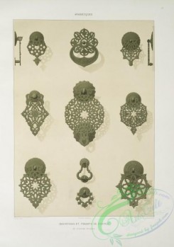 ornaments-00174 - 116-Arabesques-heurtoirs et tirants de portes de diverses epoques