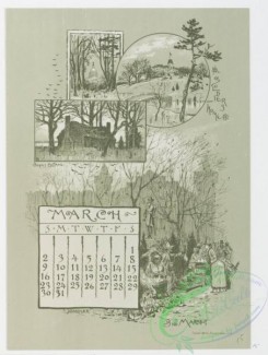 prang_calendars-00039 - 0968-Washington Calendar, 1890, January-June-From near Arlington, Pennsylvania Avenue, Botanical Gardens, Soldiers Home, Big Market, Lincoln Park, an 108430