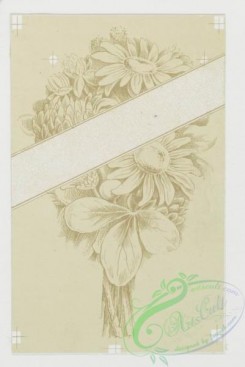 prang_cards_black-and-white-00145 - 0397-Valentines depicting bunches of flowers 105527
