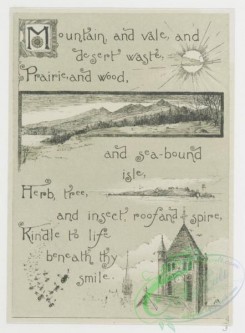 prang_cards_black-and-white-00296 - 0705-Come Sunshine, Come! 107401