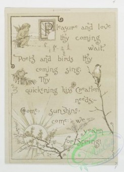 prang_cards_black-and-white-00300 - 0705-Come Sunshine, Come! 107405