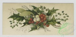 prang_cards_botanicals-00350 - 1541-Trade cards depicting holly, flowers and a portrait of a child 102279