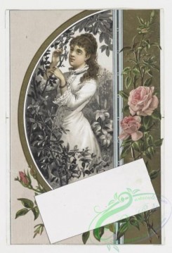 prang_cards_holidays-00003 - 0024-Valentines depicting women with flowers 104320