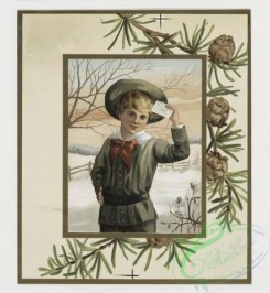 prang_cards_kids-00052 - 0352-Christmas cards depicting children, toys, snow-covered landscapes 105223