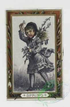 prang_cards_kids-00271 - 0050-Cards depicting the four seasons with young girl 106345