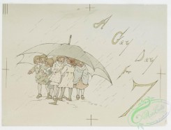prang_cards_kids-00625 - 0635-A Gay Day for 7 (children's book with text and illustrations of seven children at home) 107051