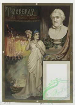 prang_cards_people-00006 - 0371-Easter cards and a Thackeray calendar depicting flowers, the stage, audience, actors, masks and a bust 105344