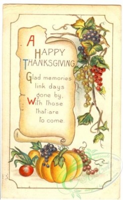 thanksgiving_day_postcards-00296 - 296-Pumpkin, Fruits, Glad memories link days gone by... [1851x3000]