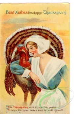 thanksgiving_day_postcards-00522 - 522-Turkey, woman, This Thanksgiving card to you i've posted... [1954x3000]
