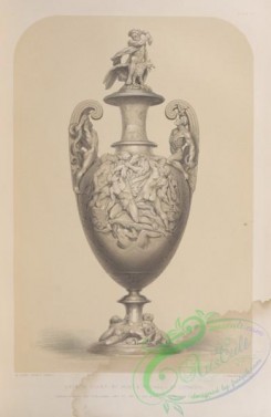 things-00219 - 091-Vase in silver, by Hunt , Roskell of London