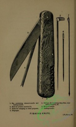 things-00357 - black-and-white Fishing-knife, jackknife, clasp-knife