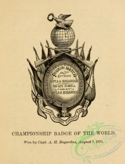 things-00567 - black-and-white Championship badge of the world