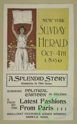 vintage_posters-00660 - 039-New York Sunday herald, Oct 4th 1896