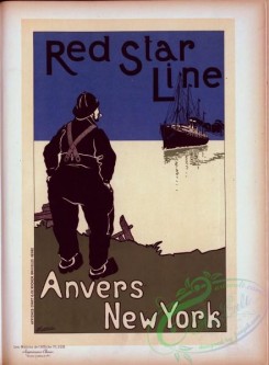 vintage_posters-00737 - 011-Affiche belge ''Red Star Line''