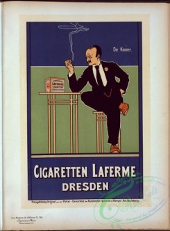 vintage_posters-00815 - 096-Affiche allemande pour les ''Cigarettes Laferme''
