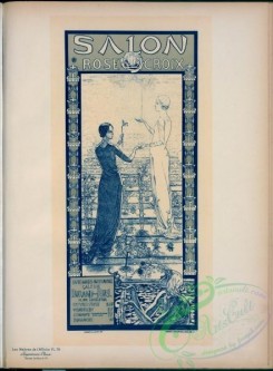 vintage_posters-00883 - 168-Affiche pour le ''Salon de la Rose Croix''