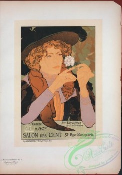 vintage_posters-00943 - 230-Affiche pour le Salon des Cent, ''5e Exposition d'Art''